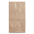 ROSS & WALLACE PAPER PRODUCTS, INC. GH25 Grocery Paper Bags, 25# Size, Heavy-Duty, 50# Basis Weight, 8.25" x 5.38" x 18", Kraft, 500/Bundle