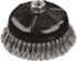 DeWALT DW49162 Cup Brush: 6" Dia, 0.02" Wire Dia, Stainless Steel, Knotted