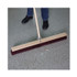 BOARDWALK 20336 Floor Brush Head, 3.25" Maroon Stiff Polypropylene Bristles, 36" Brush