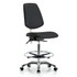 Blue Ridge Ergonomics MSC43919 Task Chair: Vinyl, Black
