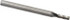 M.A. Ford. 11108500 Square End Mill: 0.085'' Dia, 0.255'' LOC, 1/8'' Shank Dia, 1-1/2'' OAL, 4 Flutes, Solid Carbide