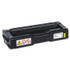 RICOH CORP. 406347 406347 Toner, 2,500 Page-Yield, Yellow