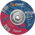 Weiler 68371 Depressed Center Wheel: Type 27, 7" Dia, 1/8" Thick, Aluminum Oxide