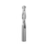 SGS 33342 Ball End Mill: 0.125" Dia, 0.75" LOC, 2 Flute, Solid Carbide