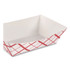 SOUTHERN CHAMPION TRAY SCT® 0409 Paper Food Baskets, 0.5 lb Capacity, 4.58 x 3.2 x 1.25, Red/White, Paper, 1,000/Carton