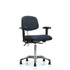 Blue Ridge Ergonomics MSC44148 Task Chair: Vinyl, Imperial Blue