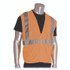 PROTECTIVE INDUSTRIAL PRODUCTS INC PIP 3020702ZOR2X ANSI Class 2 Two-Pocket Zipper Mesh Safety Vest, Polyester Mesh, 2X-Large, Orange