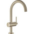 Grohe 23828EN3 Lavatory Faucets; Spout Type: High Arc ; Handle Type: Lever ; Mounting Centers: Single Hole (Inch); Finish/Coating: Brushed; Nickel