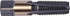 Union Butterfield 6008965 Standard Pipe Tap: 3/4-14, NPT, Semi Bottoming, 5 Flutes, High Speed Steel, Oxide Finish