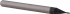 Accupro 14796944 Square End Mill: 0.023" Dia, 0.069" LOC, 4 Flutes, Solid Carbide