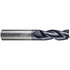 Helical Solutions 08407 Corner Radius End Mill: 5/8" Dia, 1-1/8" LOC, 0.03" Radius, 3 Flutes, Solid Carbide