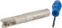 Iscar 3102143 3/4" Cut Diam, 0.394" Max Depth, 3/4" Shank Diam, Weldon Shank, 4-3/4" OAL Indexable Square-Shoulder End Mill