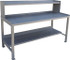 Jamco WA372 Stationary Heavy-Duty Workbench with Riser: Gray