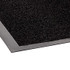 CROWN MATS & MATTING JS0046BK Jasper Indoor/Outdoor Scraper Mat, Black Cut Pile Nylon Surface, 48" x 72"