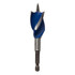 Irwin 1866036 Auger & Utility Drill Bits; Auger Bit Size: 0.875in ; Shank Diameter: 0.4370 ; Shank Size: 0.4370 ; Shank Type: Hex ; Tool Material: High-Speed Steel ; Coated: Uncoated