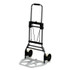 SAFCO PRODUCTS 4062 Stow-Away Collapsible Medium Hand Truck, 275 lb Capacity, 19 x 17.75 x 38.75, Aluminum