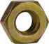 MSC MS35649-2252 Hex Nut: 1/4-20, Grade A Steel, Cadmium-Plated