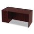 ALERA VA21-6630MY Alera Valencia Series Straight Front Desk Shell, 65" x 29.5" x 29.63", Mahogany