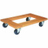 Hamilton DW243-E-1627 Open Frame Dolly: Hardwood Top