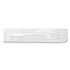 BERK ENTERPRISES INC Berkley Square 1102000 Individually Wrapped Mediumweight Cutlery, Fork, Plastic, White, 1,000/Carton