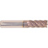 Millstar EIV50500030HSN Corner Radius End Mill: 1/2" Dia, 1-1/4" LOC, 0.03" Radius, 5 Flutes, Solid Carbide