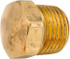 ANDERSON METALS 756121-06 Industrial Pipe Hex Plug: 3/8-18 Male Thread, MNPT