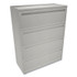 HON COMPANY 794LQ Brigade 700 Series Lateral File, 4 Legal/Letter-Size File Drawers, Light Gray, 42" x 18" x 52.5"