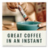 STARBUCKS COFFEE COMPANY 12407838CT VIA Ready Brew Coffee, 0.11 oz, Italian Roast, 8 Packets/Bag, 12 Bags/Carton
