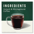 STARBUCKS COFFEE COMPANY 12407838CT VIA Ready Brew Coffee, 0.11 oz, Italian Roast, 8 Packets/Bag, 12 Bags/Carton