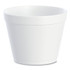DART 24MJ48 Foam Containers, 24 oz, White, 25/Bag, 20 Bags/Carton
