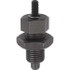 KIPP K0341.02412AO 3/4-16, 25mm Thread Length, 12mm Plunger Diam, Hardened Locking Pin Knob Handle Indexing Plunger