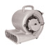 MERCURY FLOOR MACHINES 1150 Air Mover, Three-Speed, 1,500 cfm, Gray, 20 ft Cord