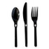TEAM THREE GROUP WeGo 54101102 Knife WeGo Polystyrene Utensils, Knife, Plastic, Black, 1,000/Carton