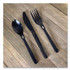 TEAM THREE GROUP WeGo 54101102 Knife WeGo Polystyrene Utensils, Knife, Plastic, Black, 1,000/Carton