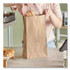 ROSS & WALLACE PAPER PRODUCTS, INC. GK12-500 Grocery Paper Bags, 12# Size, 40# Basis Weight, 7" x 4.38" x 13.75", Kraft, 500/Bundle