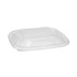 PACTIV EVERGREEN CORPORATION SACLD07 EarthChoice Recycled PET Container Lid, For 24 to 32 oz Container Bases, 7.37 x 7.37 x 0.83, Clear, Plastic, 300/Carton