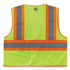 TENACIOUS HOLDINGS, INC. ergodyne® 21327 GloWear 8230Z Class 2 Two-Tone Mesh Zipper Vest, Polyester, 2X-Large/3X-Large, Lime