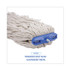 BOARDWALK 724CCT Cut-End Lie-Flat Wet Mop Head, Cotton, 24 oz, White, 12/Carton