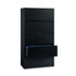 HIRSH INDUSTRIES SPACE SOLUTIONS 14992 Lateral File Cabinet, 5 Letter/Legal/A4-Size File Drawers, Black, 36 x 18.62 x 67.62