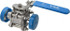 VNE EG90CC-61.0 Sanitary Manual Ball Valve: 1" Pipe, Full Port