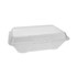 PACTIV EVERGREEN CORPORATION YTH102050001 Foam Hinged Lid Container, Single Tab Lock #205 Utility, 9.19 x 6.5 x 2.75, White, 150/Carton