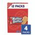 NABISCO FOOD GROUP 03745 Nutter Butter Cookies, 1.9 oz Pack, 48 Packs/Carton