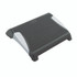 SAFCO PRODUCTS 2120BL Restease Adjustable Footrest, 15.5w x 13.75d x 3.25 to 5h, Black/Silver