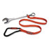 TENACIOUS HOLDINGS, INC. ergodyne® 19148 Squids 3148 Tool Lanyard with XL Carabiner + Threaded Loop, 80 lb Max Working Capacity, 76" Long, Orange/Black