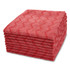 RUBBERMAID COMMERCIAL PROD. Q620 RED HYGEN Microfiber Cleaning Cloths, 16 x 16, Red, 12/Carton