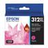 EPSON AMERICA, INC. T312XL320S T312XL320-S (312XL) Claria High-Yield Ink, 830 Page-Yield, Magenta