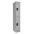 TENNSCO DTS121836AMG Double Tier Locker, Single Stack, 12w x 18d x 72h, Medium Gray