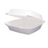 DART DCC95HT1R Carryout Food Container, Foam Hinged 1-Comp, 9 1/2 x 9 1/4 x 3, 200/Carton