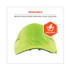 TENACIOUS HOLDINGS, INC. ergodyne® 23379 Skullerz 8960 Bump Cap with LED Lighting, Long Brim, Lime Green