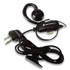 MOTOROLA HKLN4604 Swivel Monaural Over The Ear Earpiece with In-Line Microphone and Push-To-Talk, Black